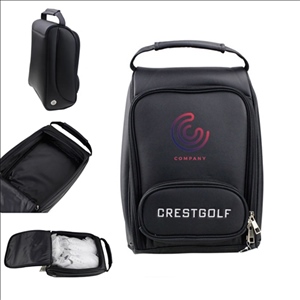 PU Leather Travel Golf Shoes Bag